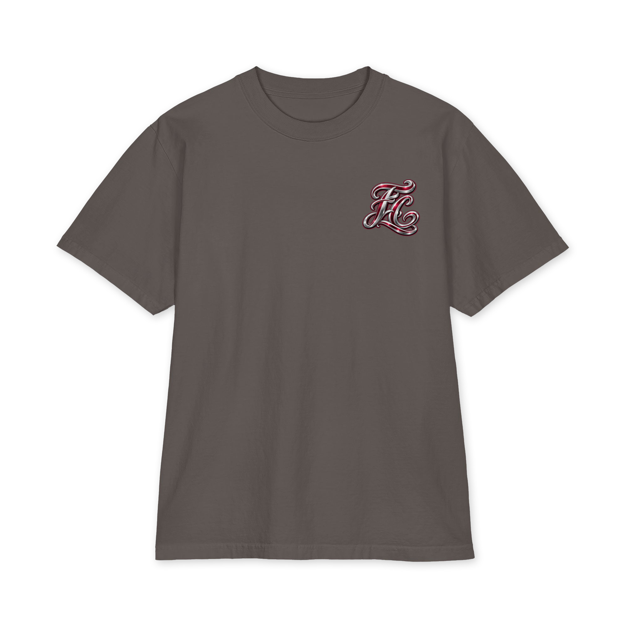 " RIDE OR DIE MAROON + GREY" Unisex max heavyweight short sleeve - Image 54