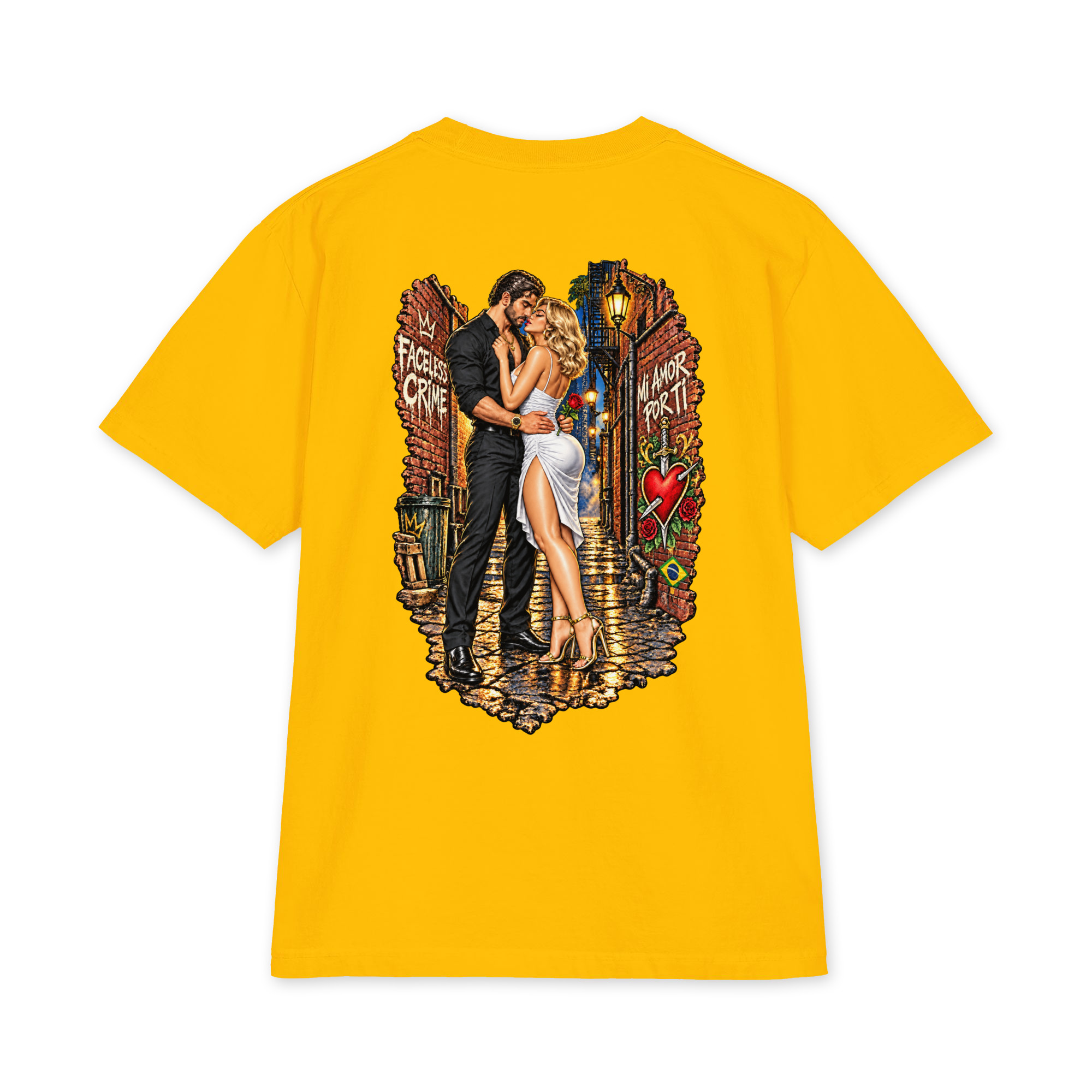 "MI AMOR POR TI COLOR" Unisex max heavyweight short sleeve - Image 8