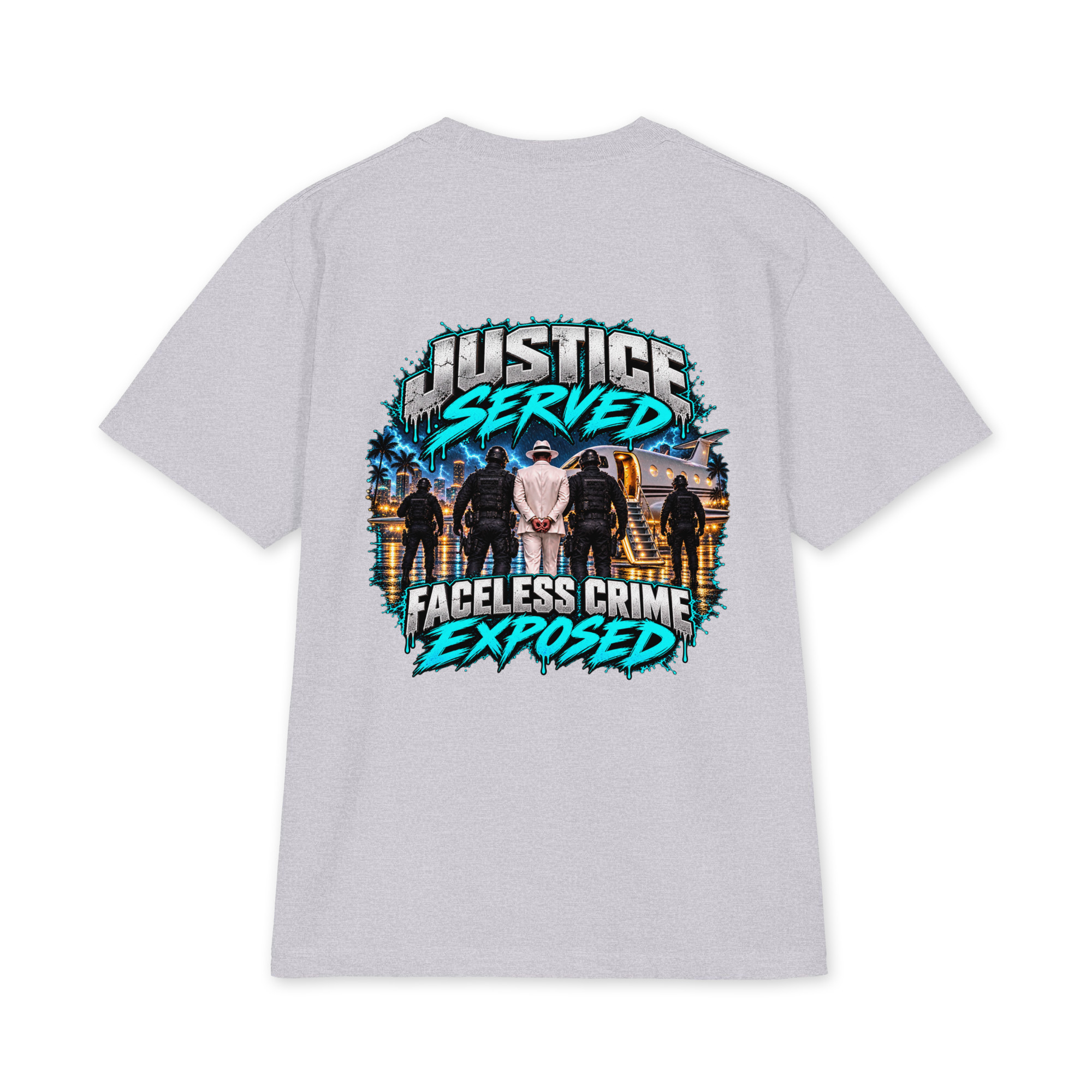 "JUSTICE SERVED COLOR" Unisex max heavyweight short sleeve - Image 10
