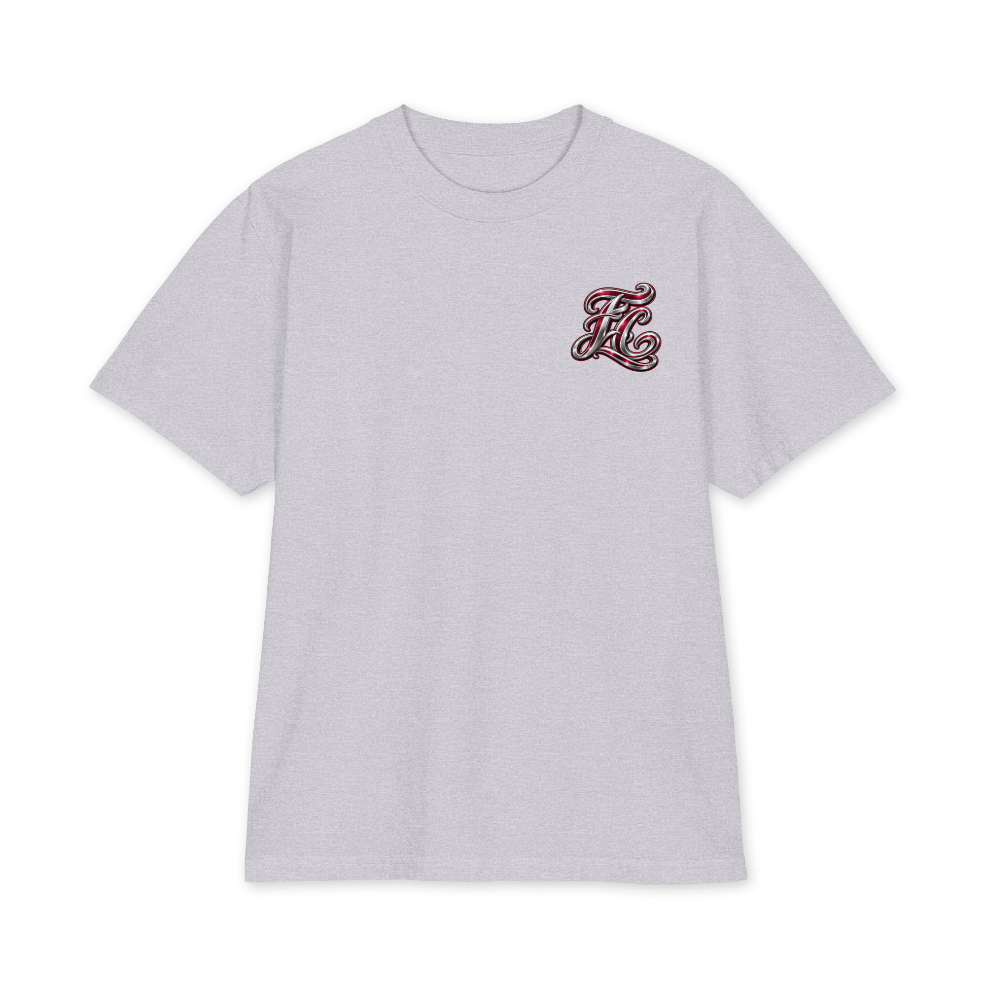 " RIDE OR DIE MAROON + GREY" Unisex max heavyweight short sleeve - Image 64