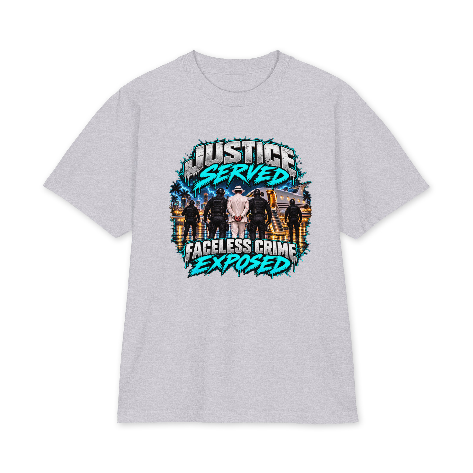 "JUSTICE SERVED COLOR" Unisex max heavyweight short sleeve - Image 21