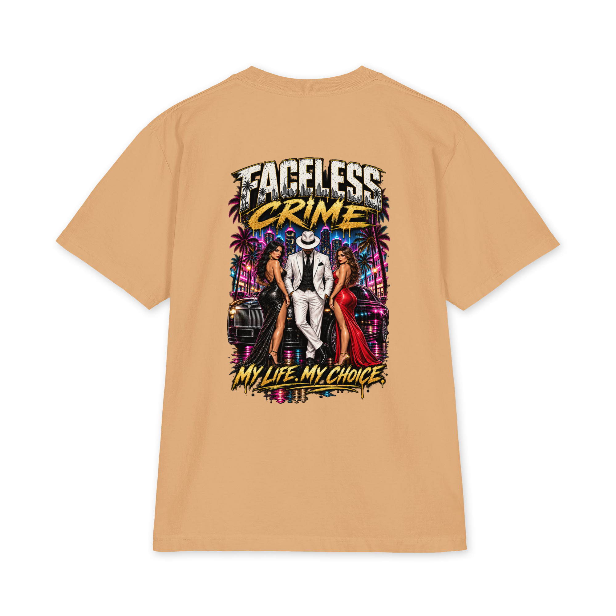 "MY LIFE MY CHOICE" Unisex max heavyweight short sleeve - Image 14