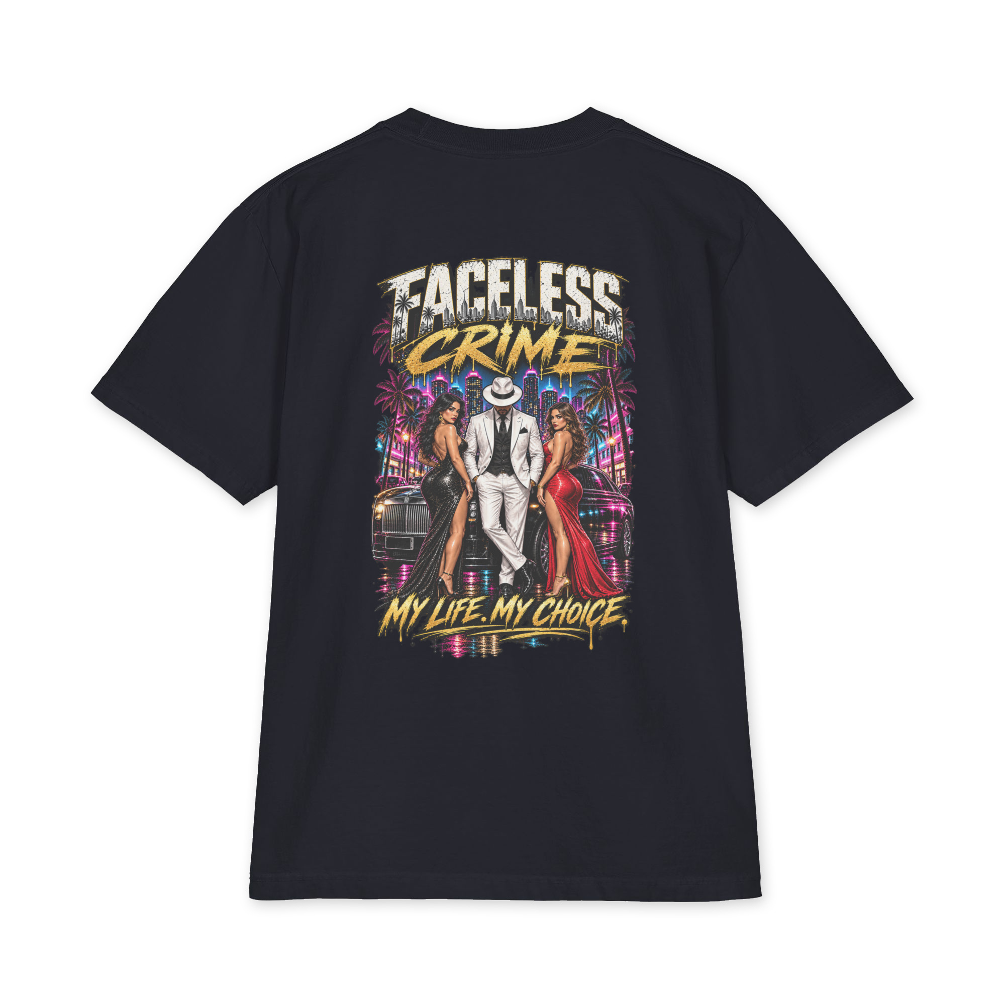 "MY LIFE MY CHOICE" Unisex max heavyweight short sleeve - Image 4