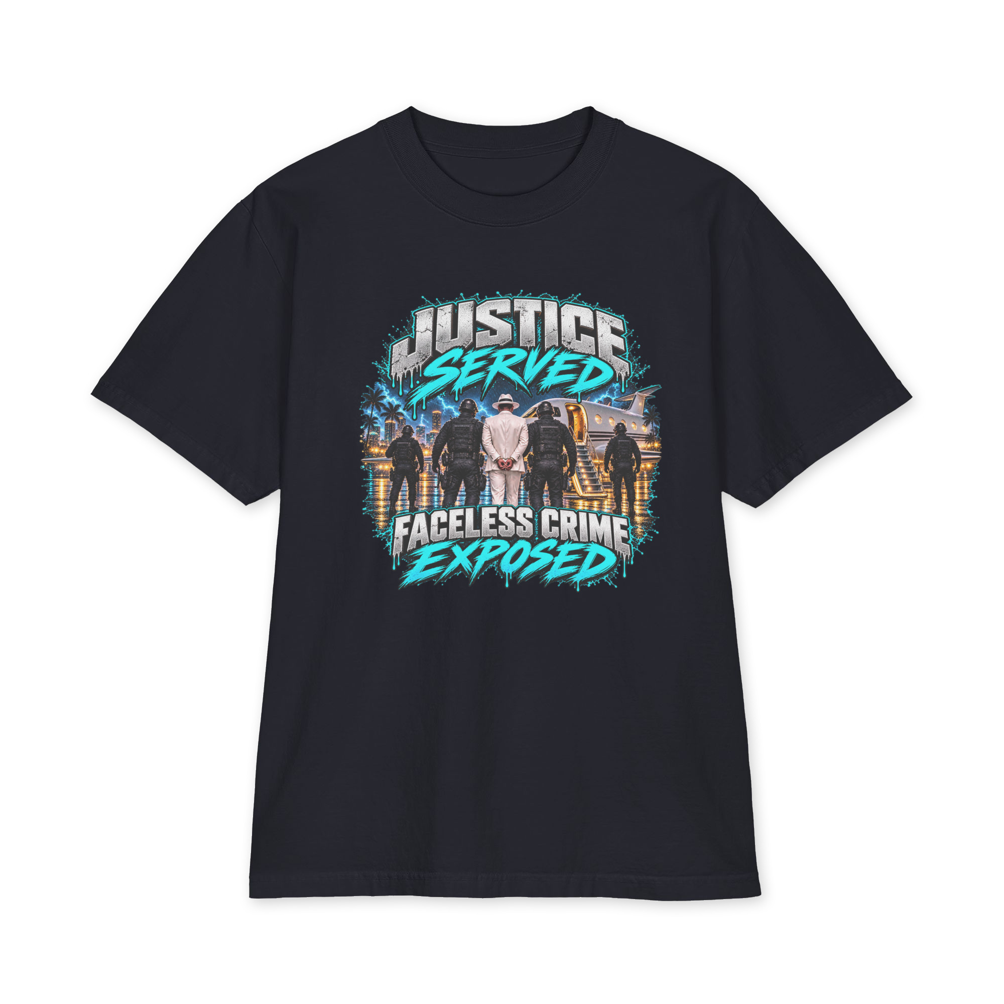 "JUSTICE SERVED COLOR" Unisex max heavyweight short sleeve - Image 14