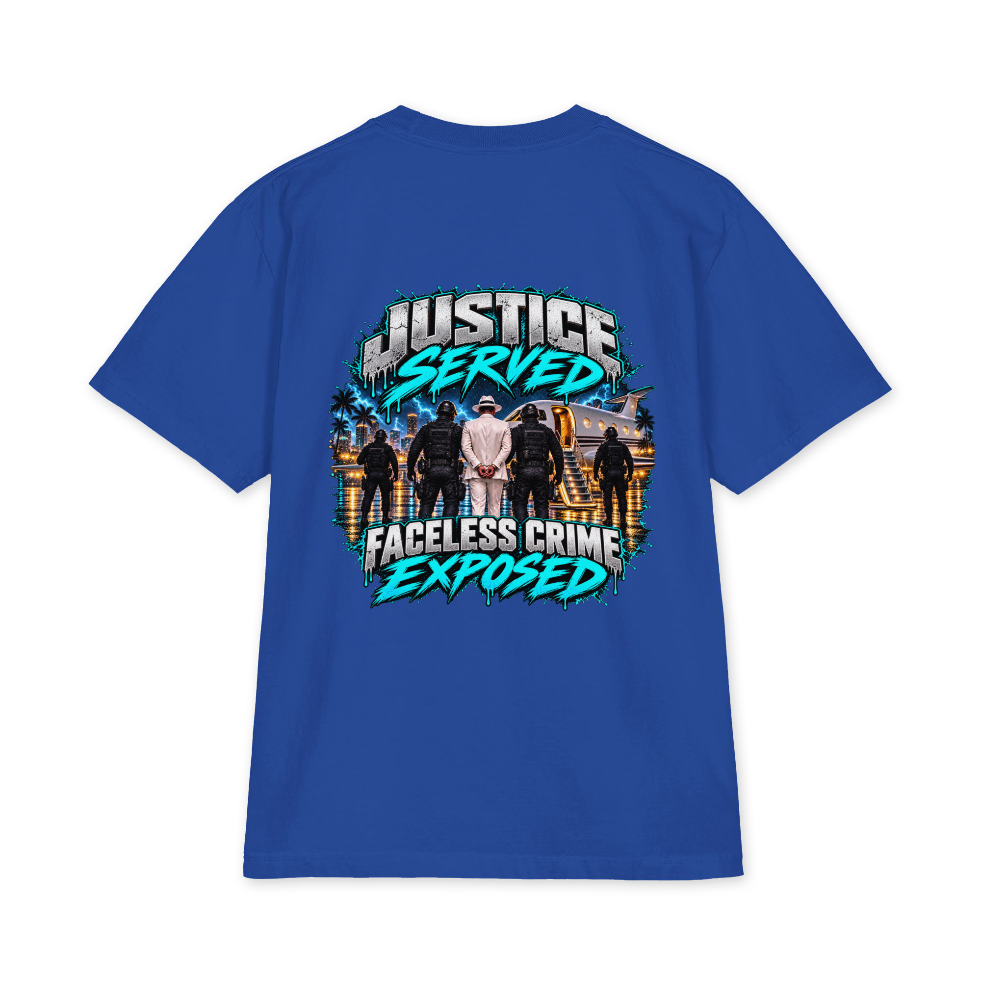 "JUSTICE SERVED COLOR" Unisex max heavyweight short sleeve - Image 5