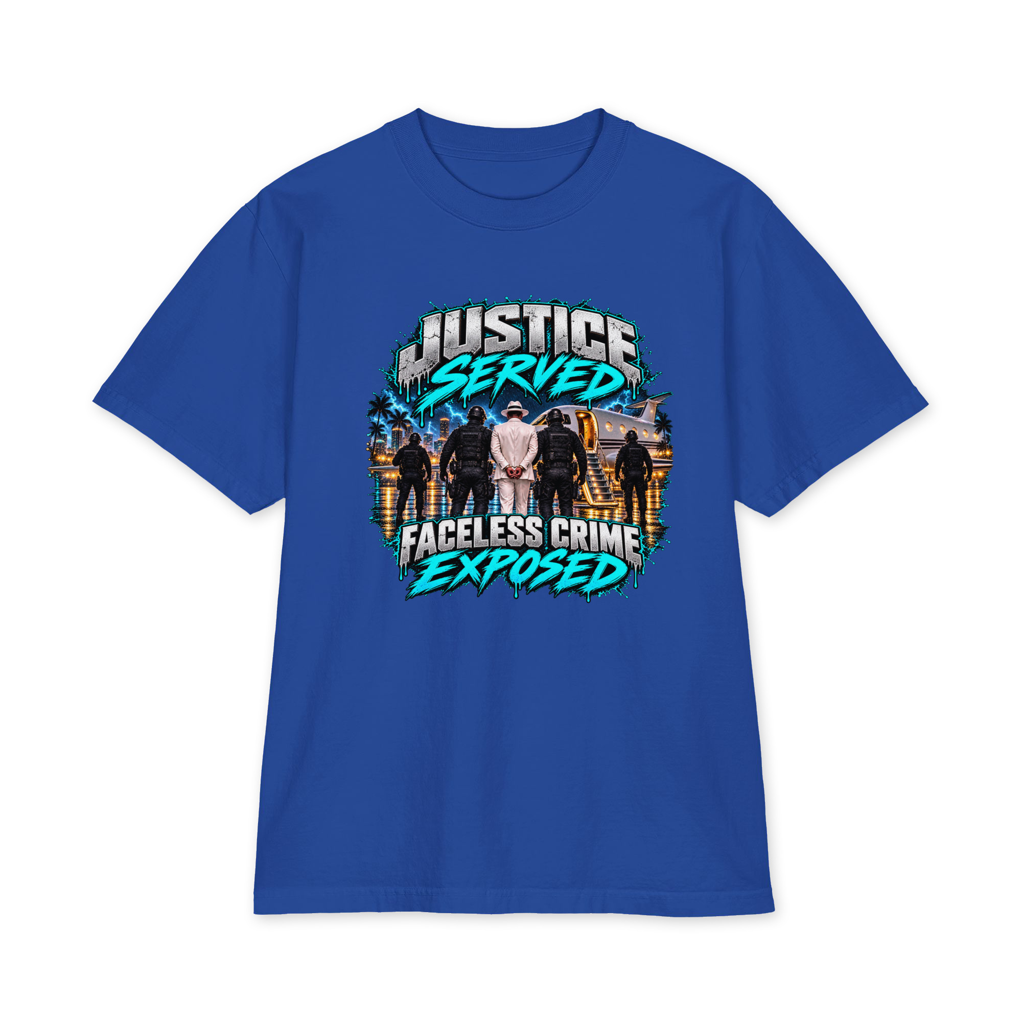 "JUSTICE SERVED COLOR" Unisex max heavyweight short sleeve - Image 12