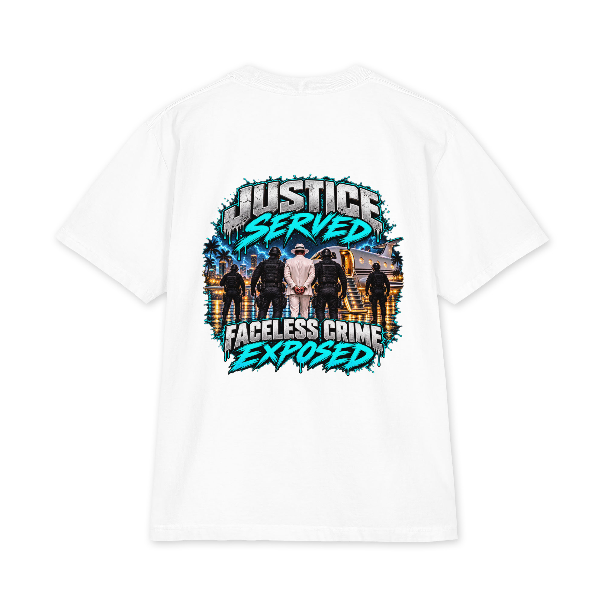 "JUSTICE SERVED COLOR" Unisex max heavyweight short sleeve - Image 11