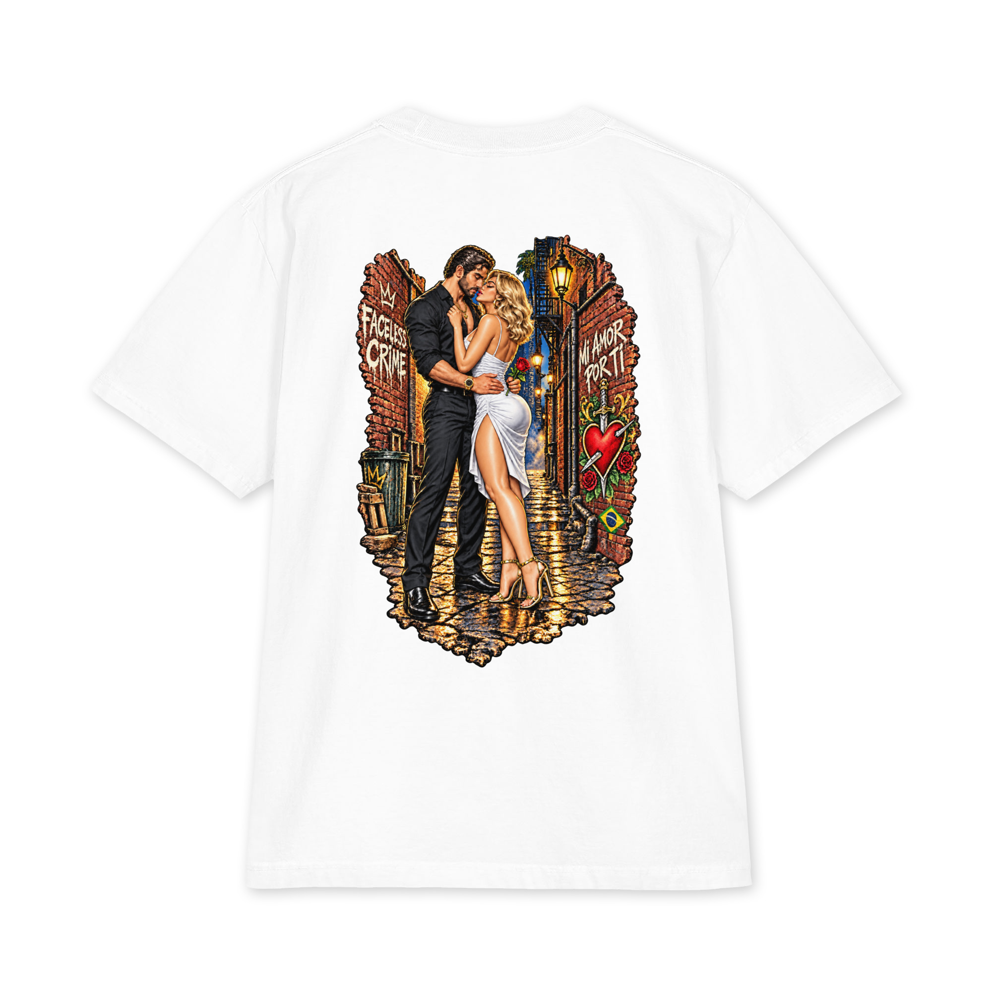 "MI AMOR POR TI COLOR" Unisex max heavyweight short sleeve - Image 11