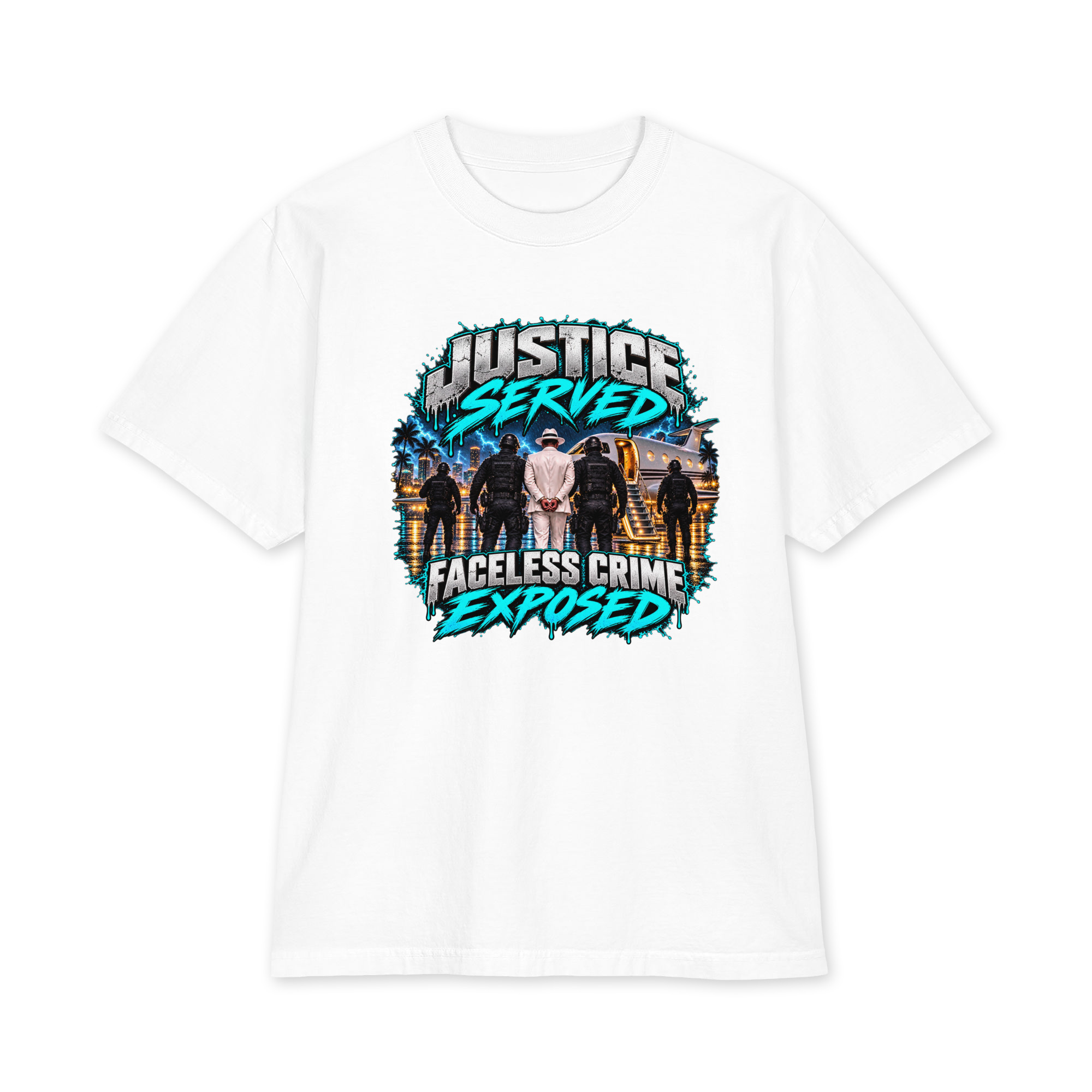 "JUSTICE SERVED COLOR" Unisex max heavyweight short sleeve - Image 22