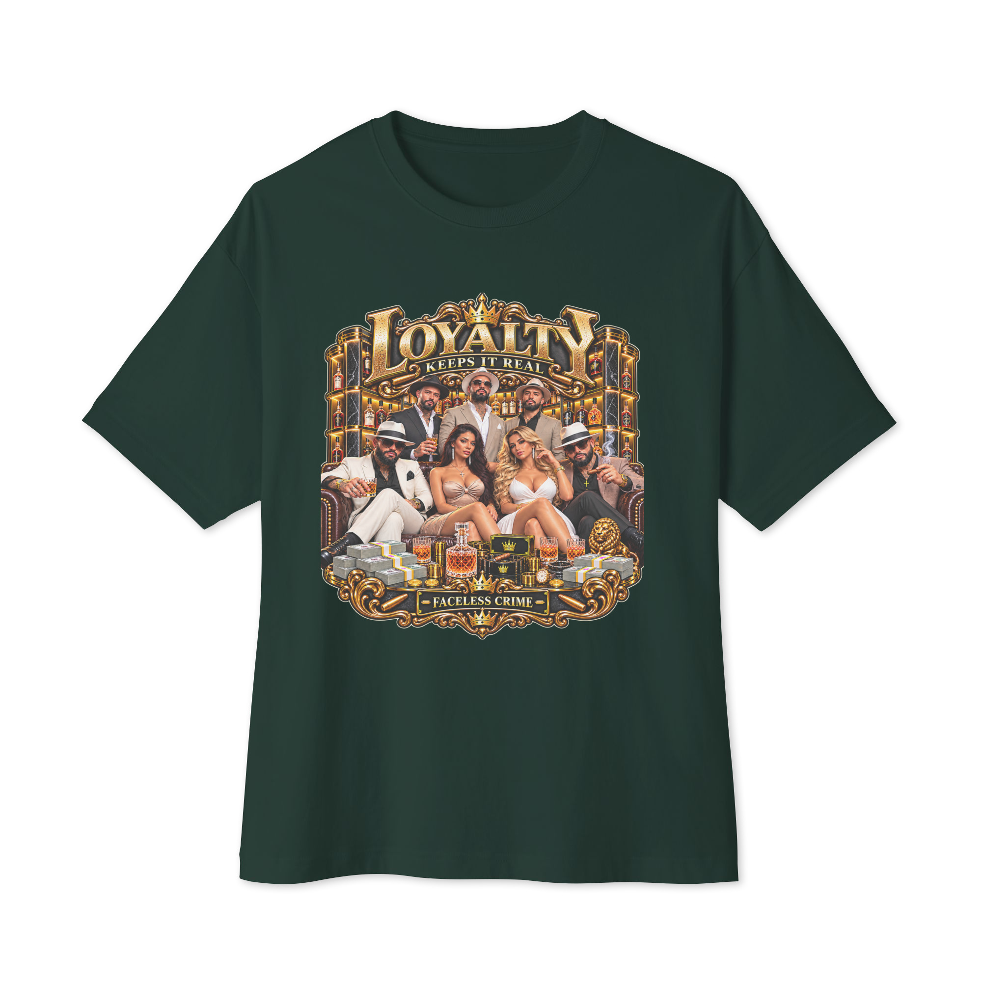 "LOYALTY" Unisex oversized boxy tee - Image 7
