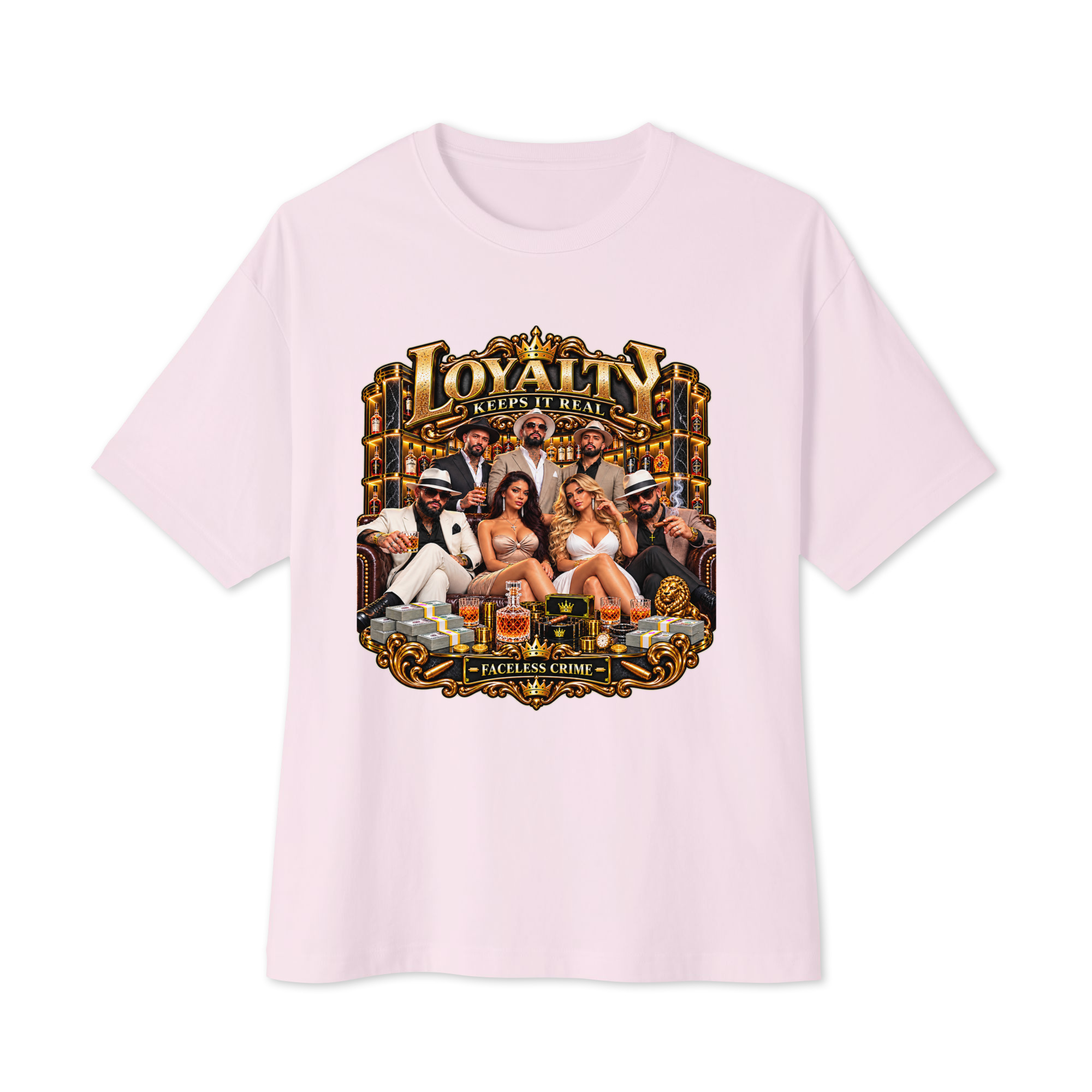 "LOYALTY" Unisex oversized boxy tee - Image 13