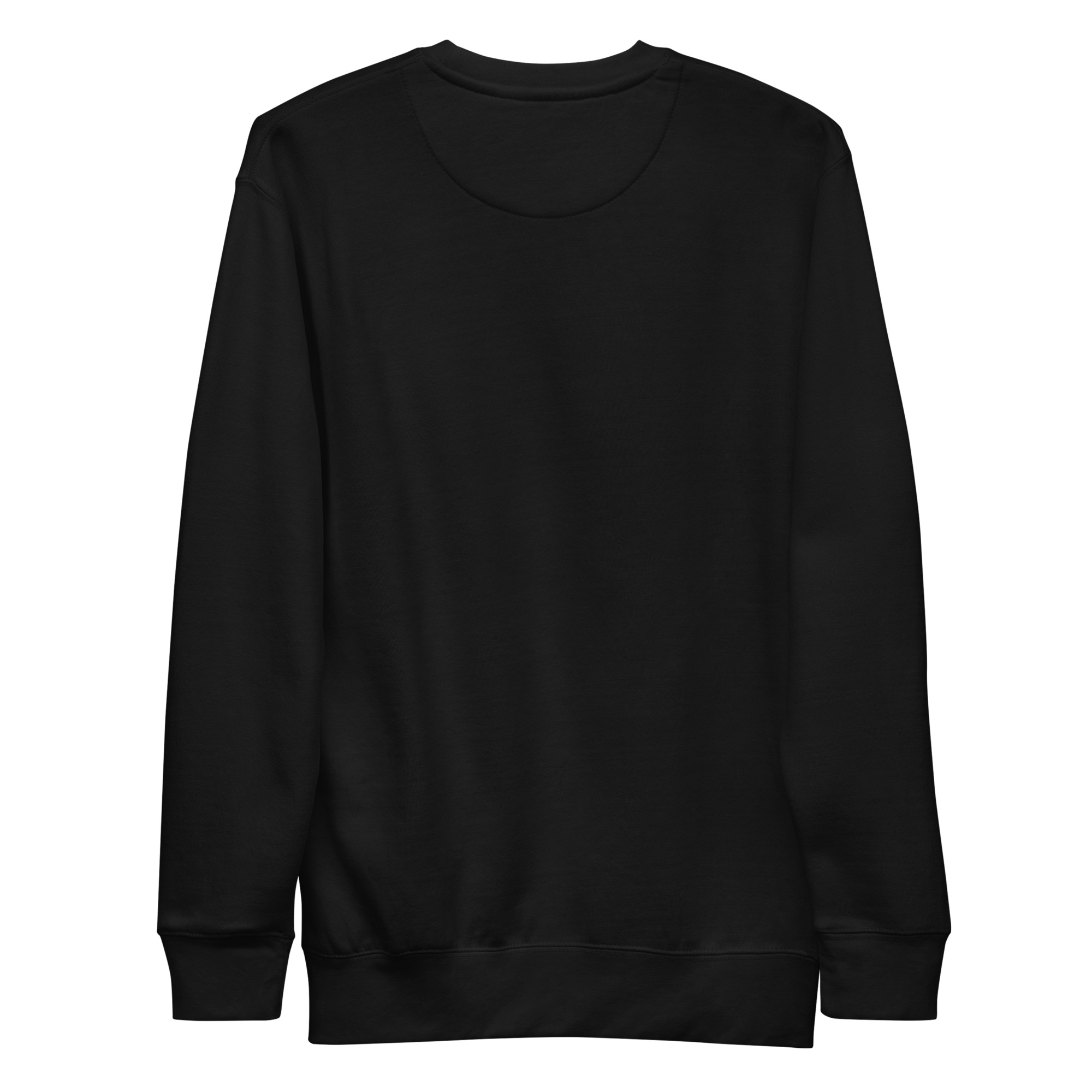 "FACELESS CRIME (MAROON+GREY)" Unisex Premium Sweatshirt - Image 3