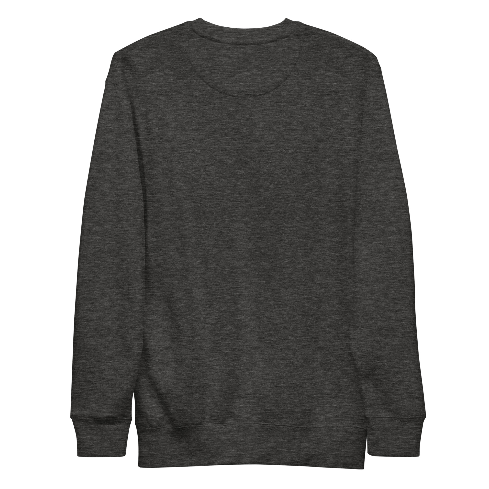 "FACELESS CRIME (MAROON+GREY)" Unisex Premium Sweatshirt - Image 6