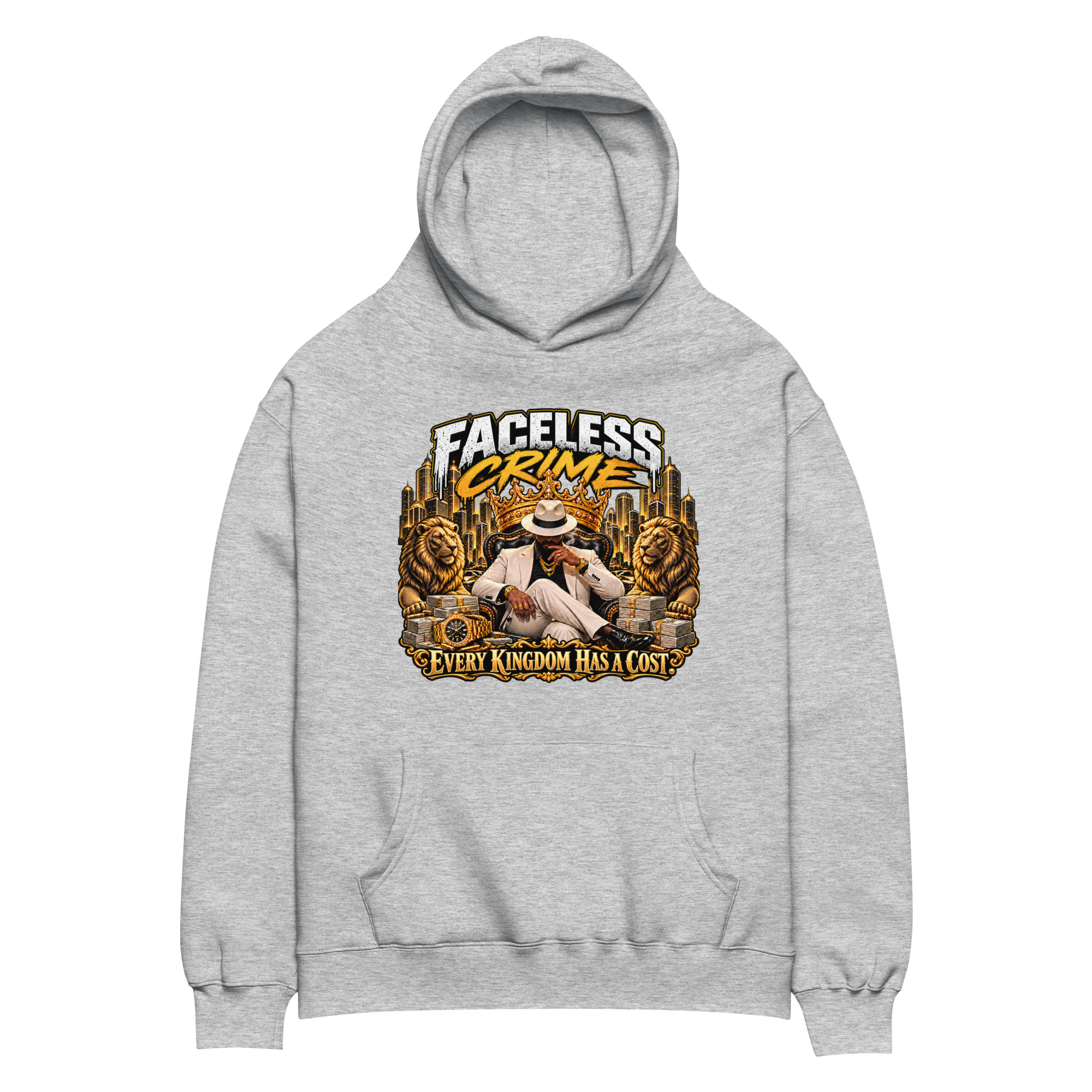"EVERY KINGDOM HAS A COST" Unisex oversized hoodie - Image 17