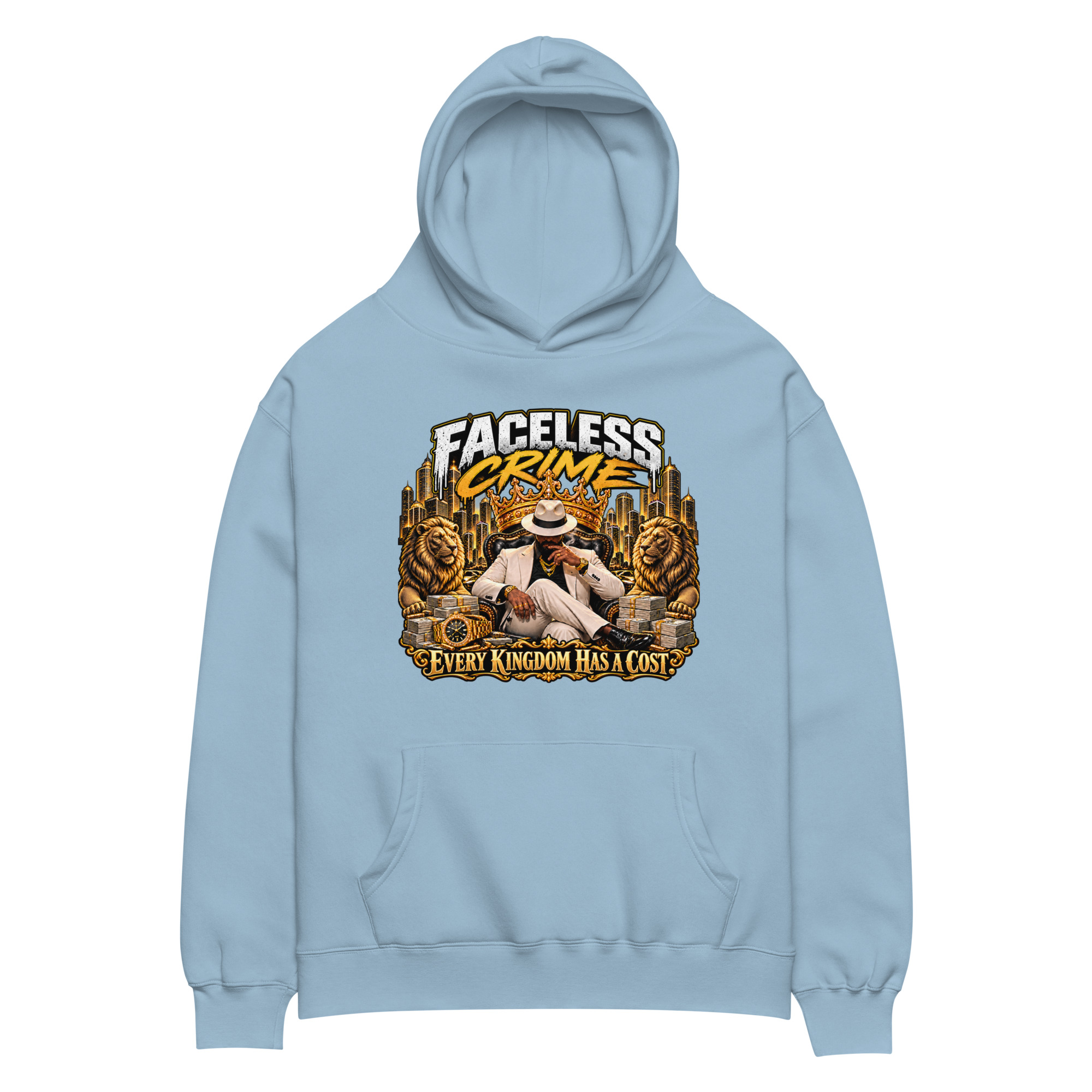"EVERY KINGDOM HAS A COST" Unisex oversized hoodie - Image 15