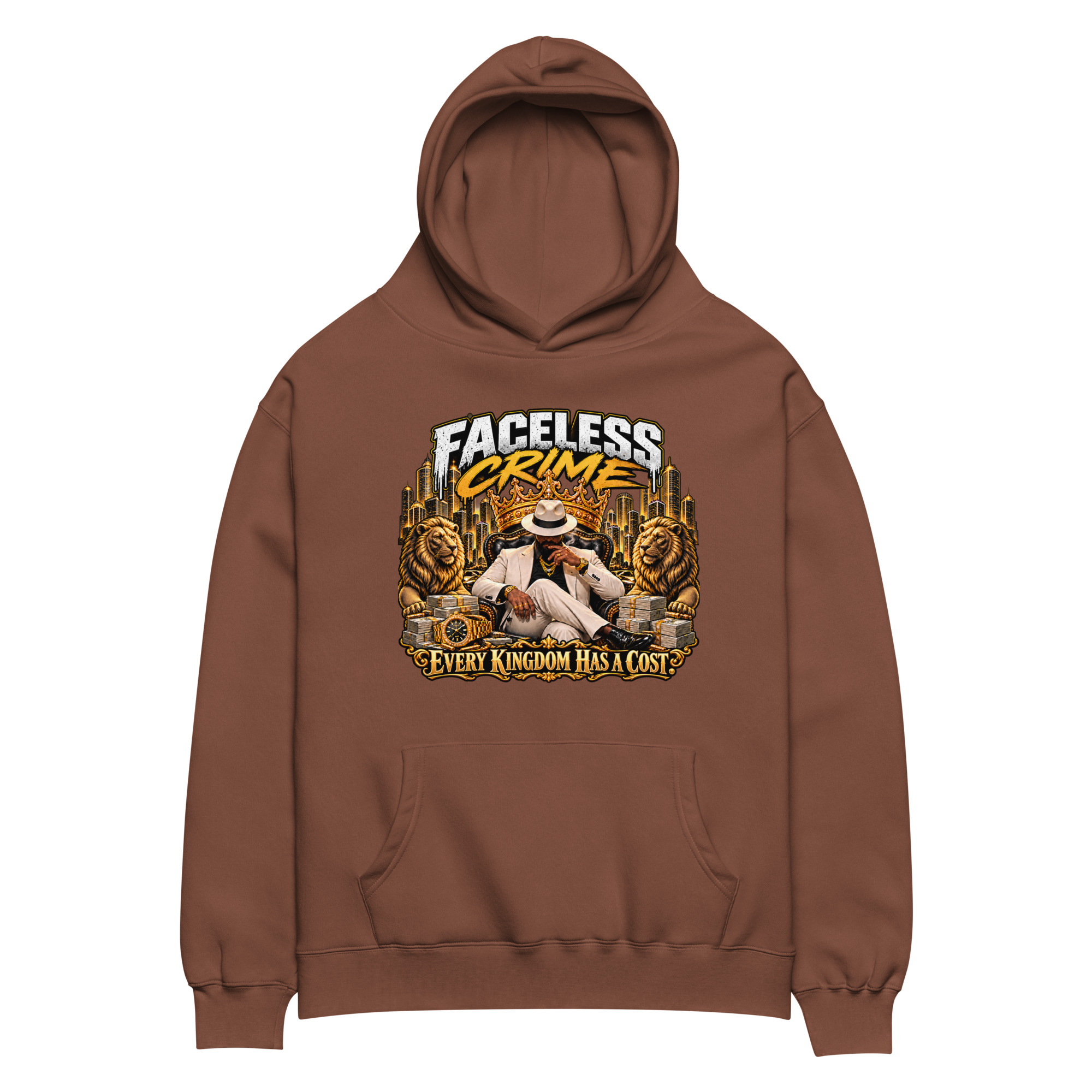 "EVERY KINGDOM HAS A COST" Unisex oversized hoodie - Image 7