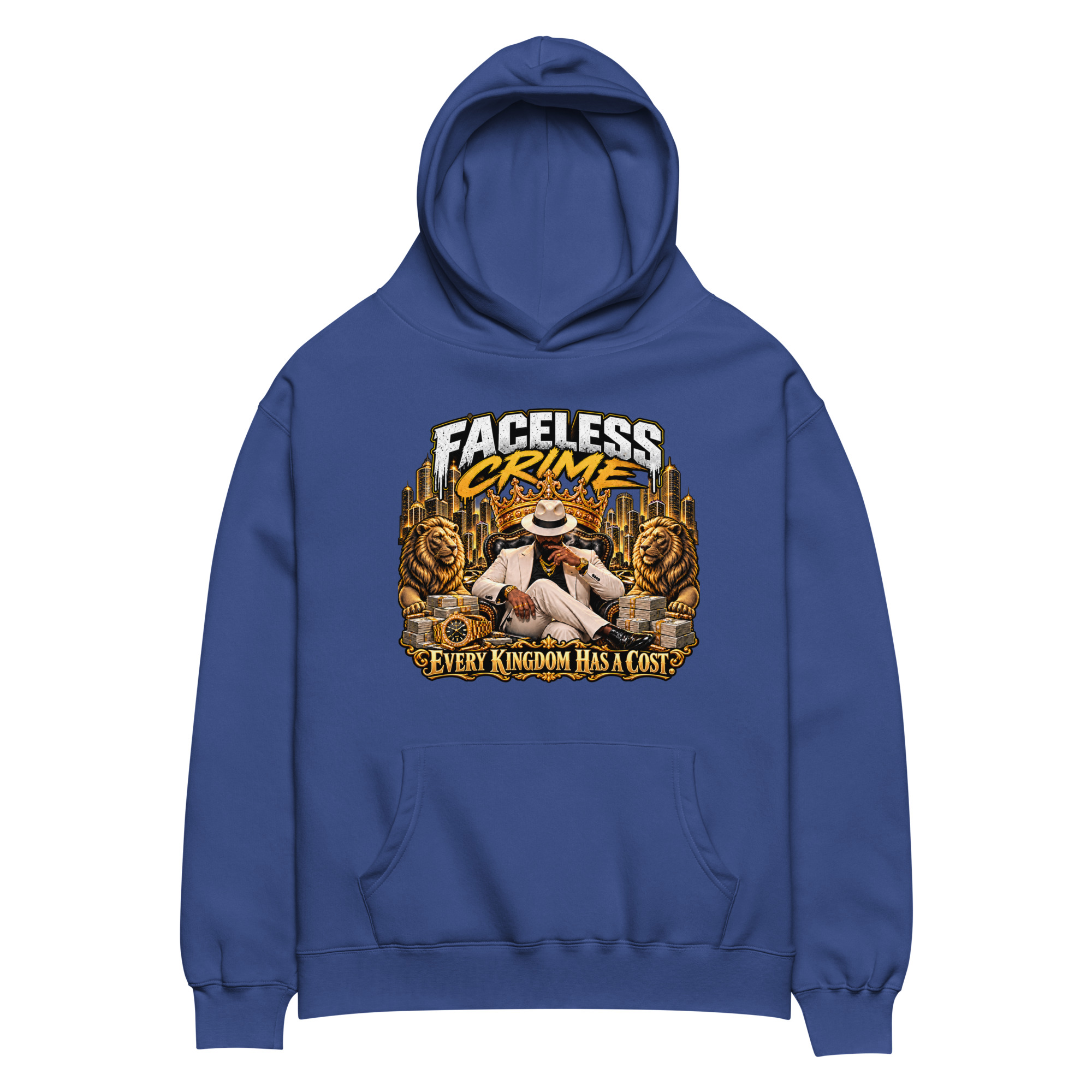 "EVERY KINGDOM HAS A COST" Unisex oversized hoodie - Image 5