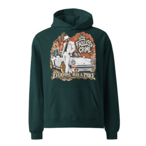 "EVERYONE HAS A PRICE (COLOR)"Unisex oversized hoodie