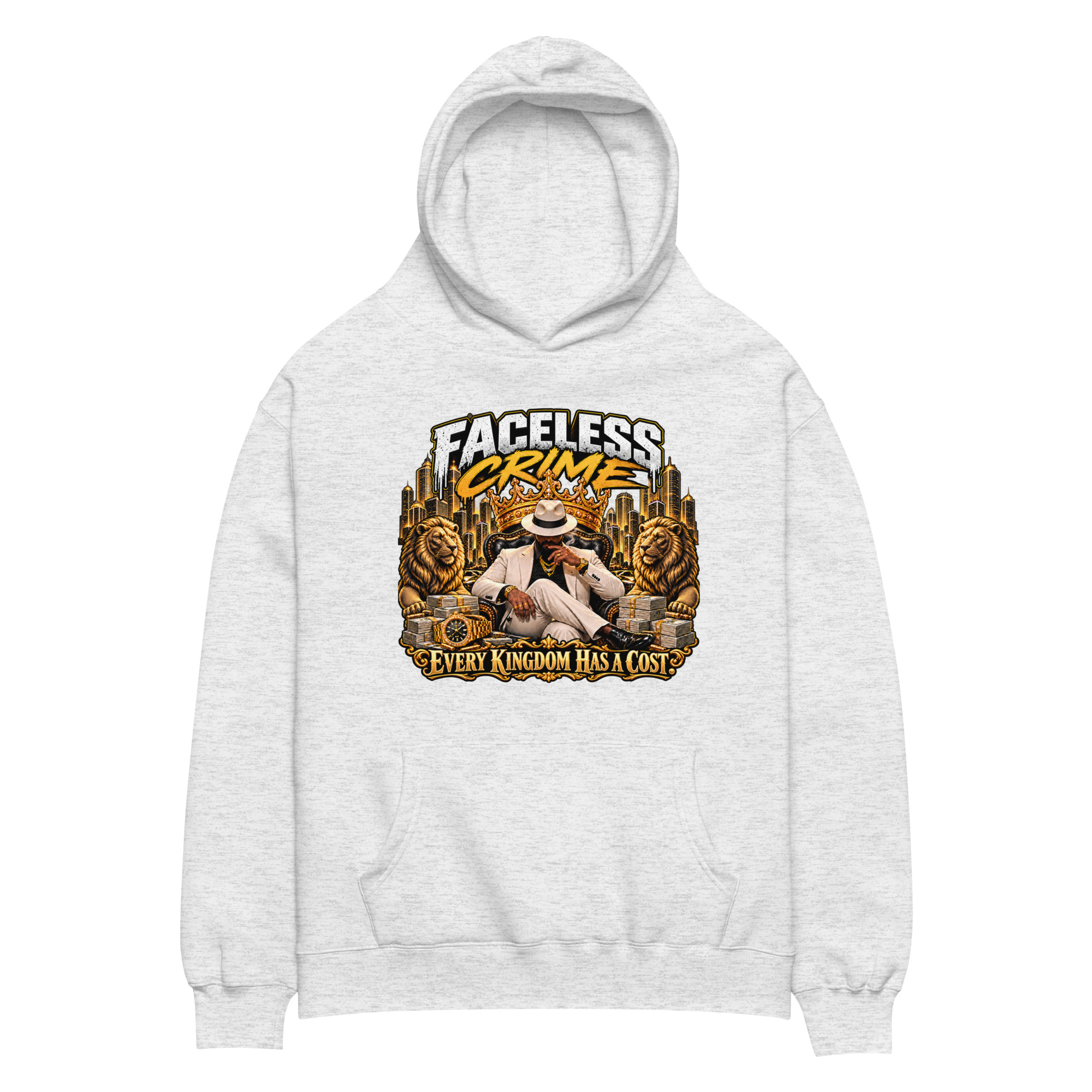 "EVERY KINGDOM HAS A COST" Unisex oversized hoodie - Image 19