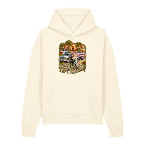 "RIDE OR DIE GOLD" Unisex relaxed mid-weight hooded sweatshirt