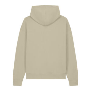 "FACELESS CRIME ( MAROON+GREY)" Unisex relaxed mid-weight hooded sweatshirt